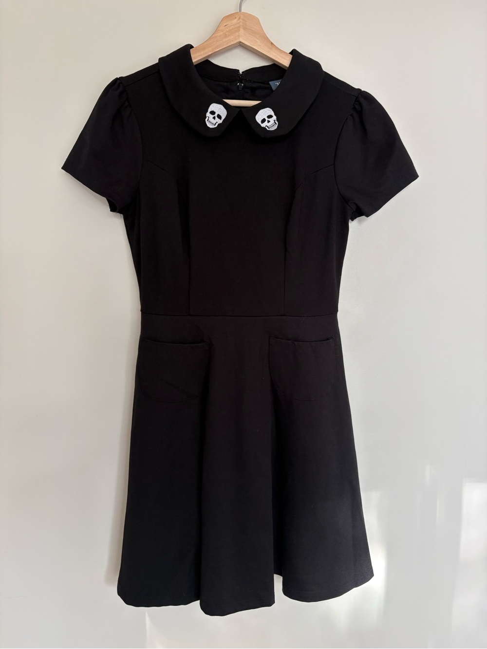 ModCloth skull black dress small